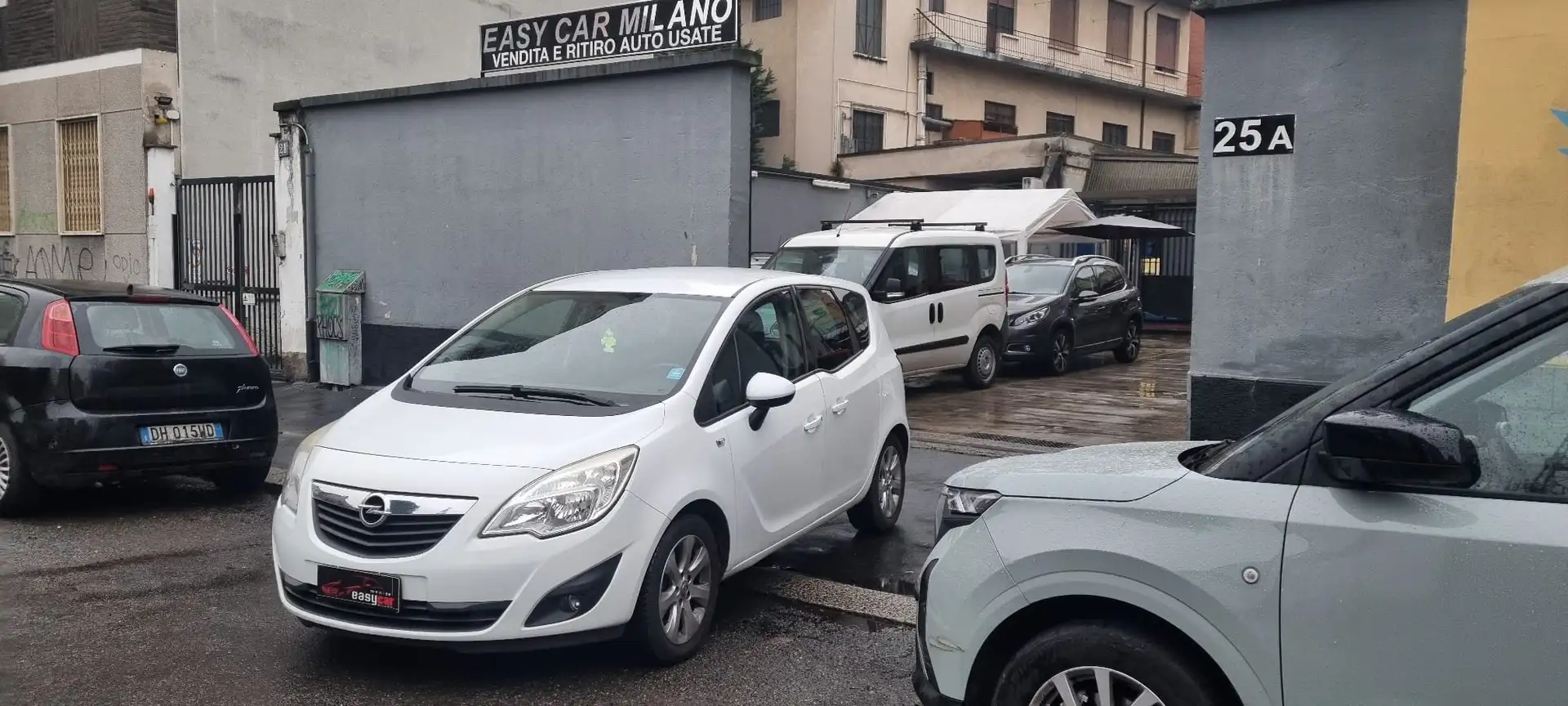 Opel Meriva Meriva II 2010 1.4t Cosmo Gpl-tech 120cv Bianco - 1