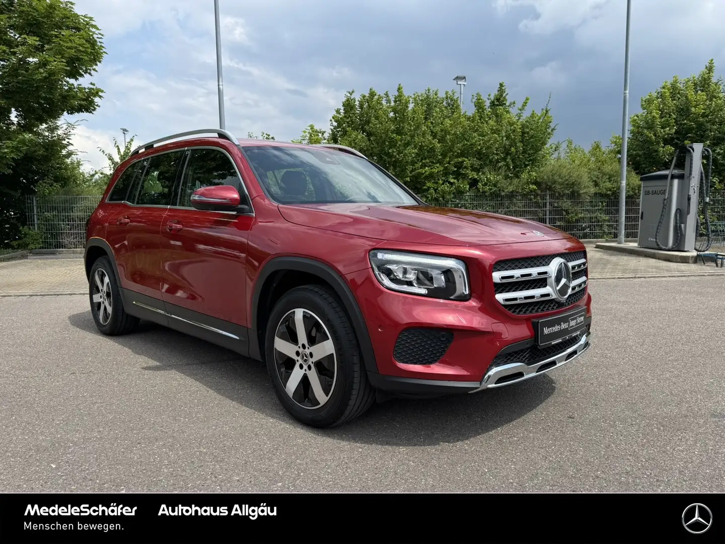 Mercedes-Benz GLB 200 GLB 200 d Progressive AHK MBUX 360 LED Totwinkel Rot - 2