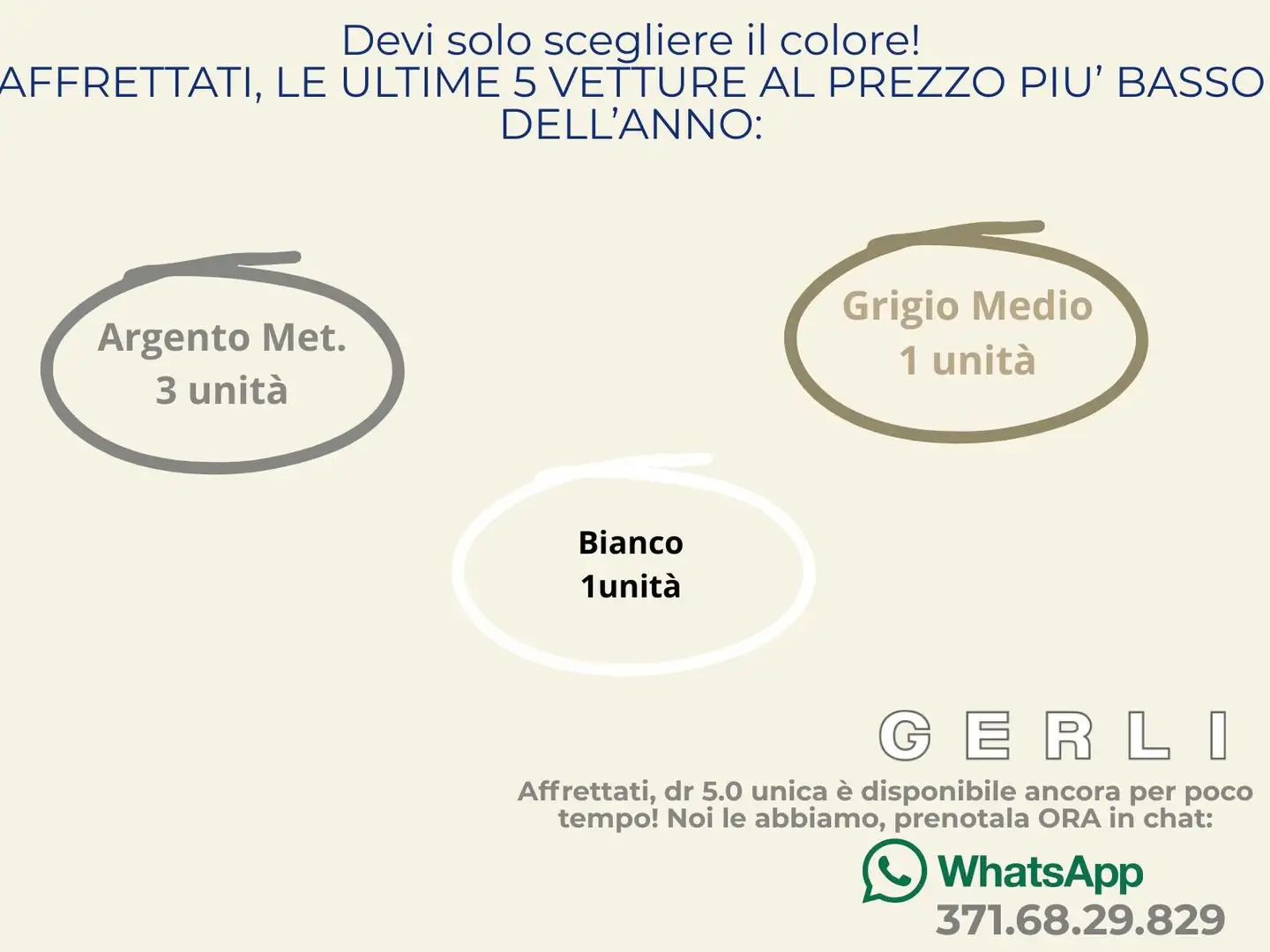 DR Automobiles DR5.0 5.0 1.5 turbo Gpl 149cv cvt / PROMO blackfriday 48 Silber - 2