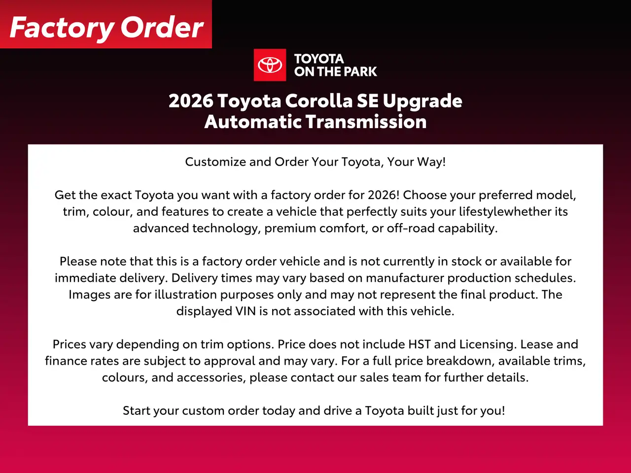 Toyota Corolla снимка Toyota Corolla