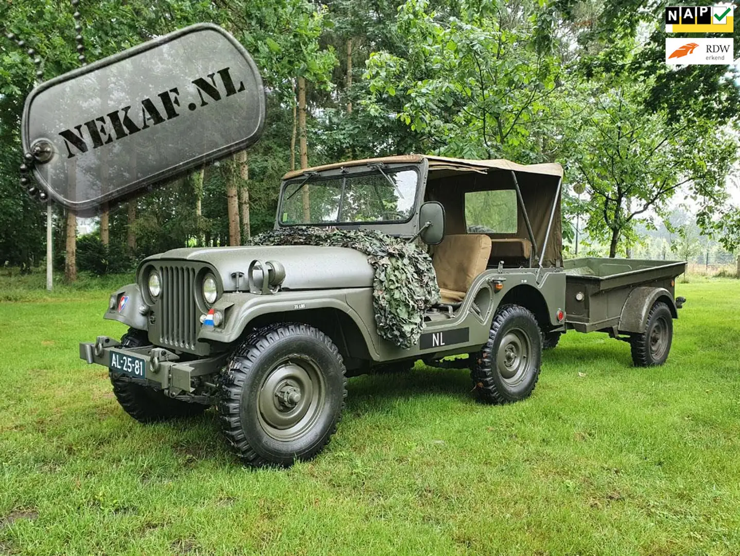Jeep Willys Nekaf M38a1 FM GERESTAUREERD Verde - 1