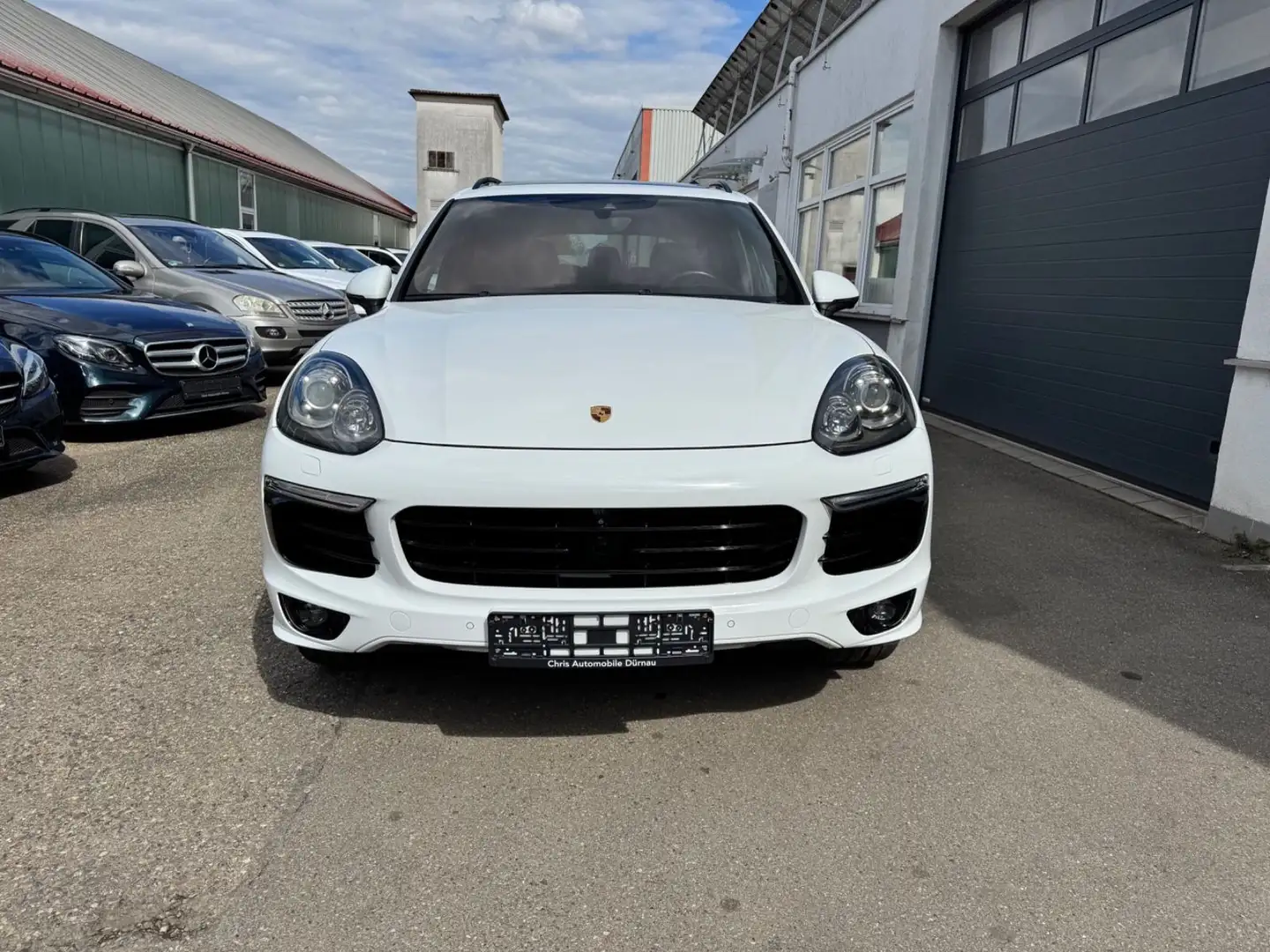 Porsche Cayenne S LED Leder Panorama Bose Standheizung Blanc - 2