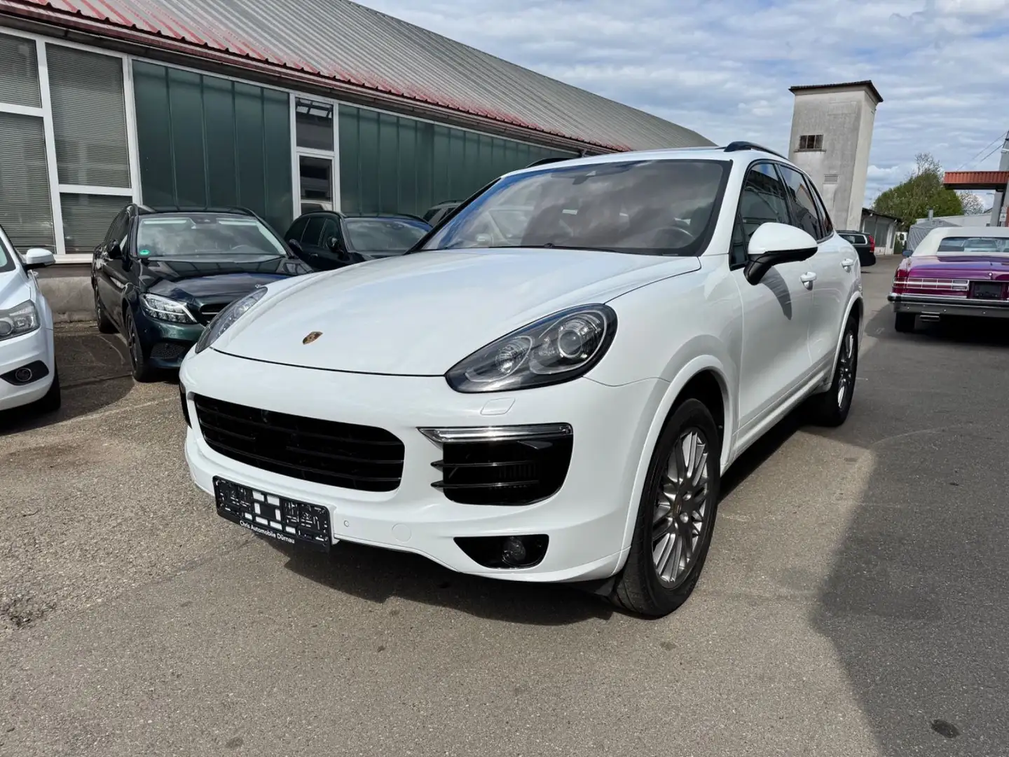 Porsche Cayenne S LED Leder Panorama Bose Standheizung Blanc - 1