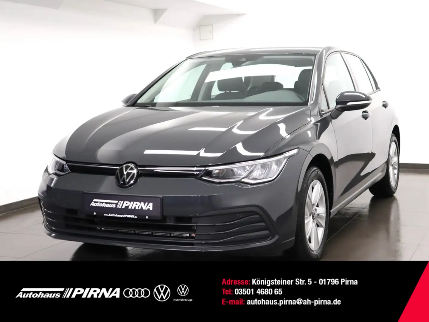 Volkswagen Golf VIII 1.5 eTSI Life Kamera ACC NAVI LED Grau - 1