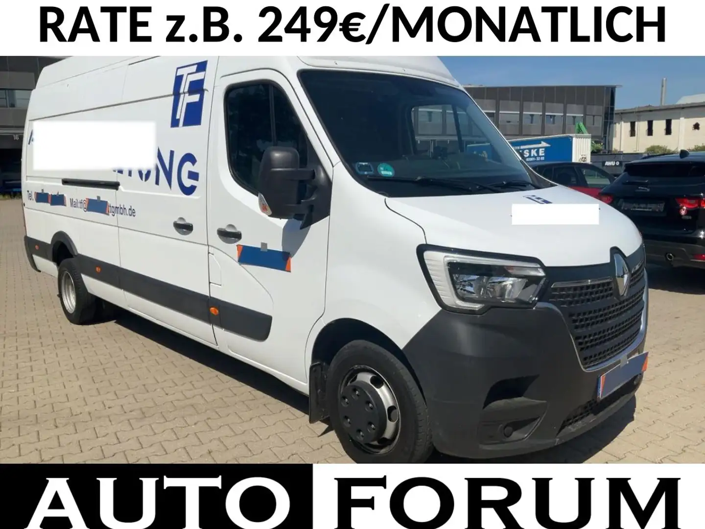 Renault Master 2.3 dCi L4H3 3,5t ZWILLING KLIMA CAM 3STZ Blanc - 1