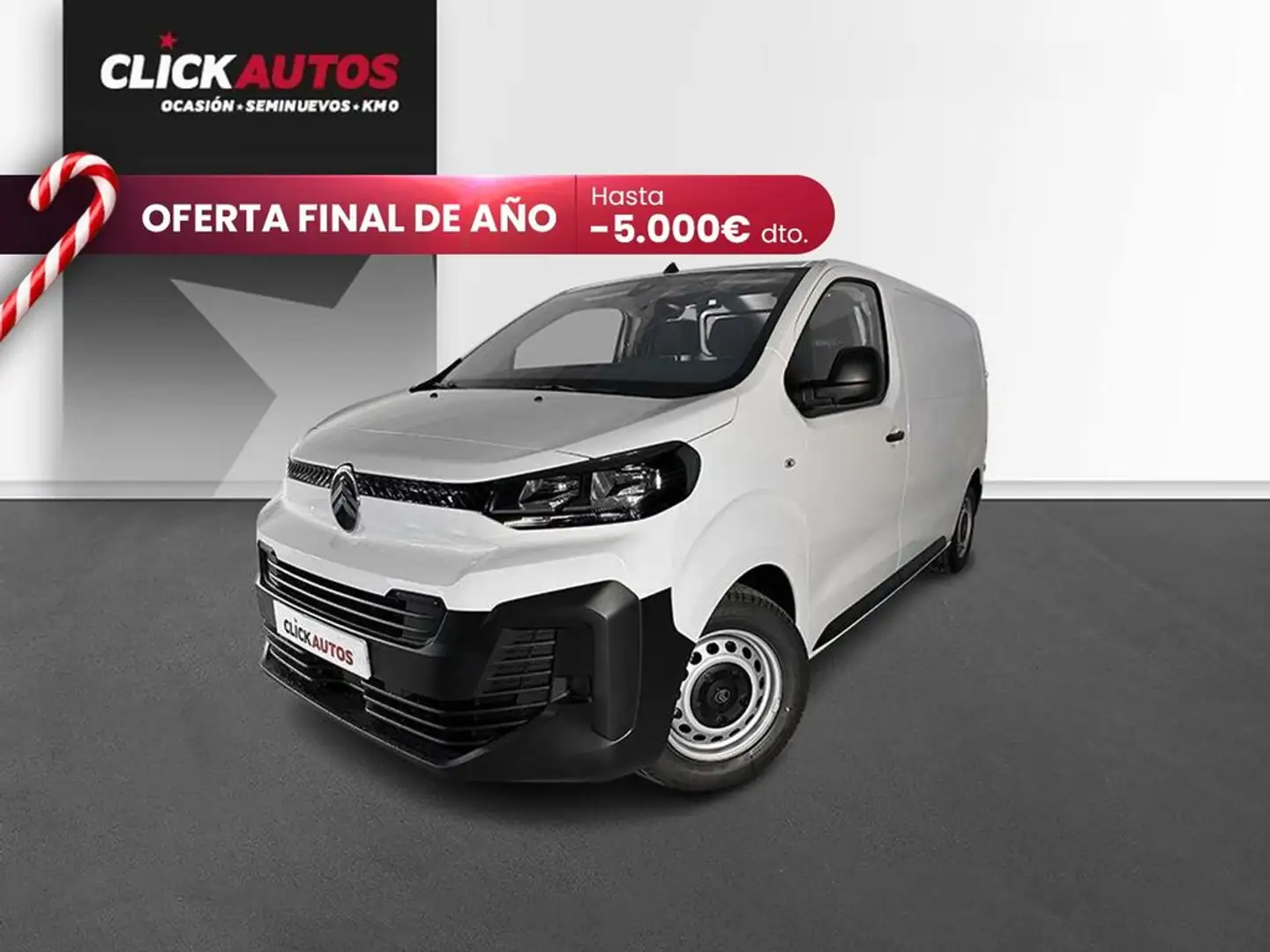 Citroen Jumpy 1.5 BlueHDI 120CV Furgon Talla M Blanco - 1