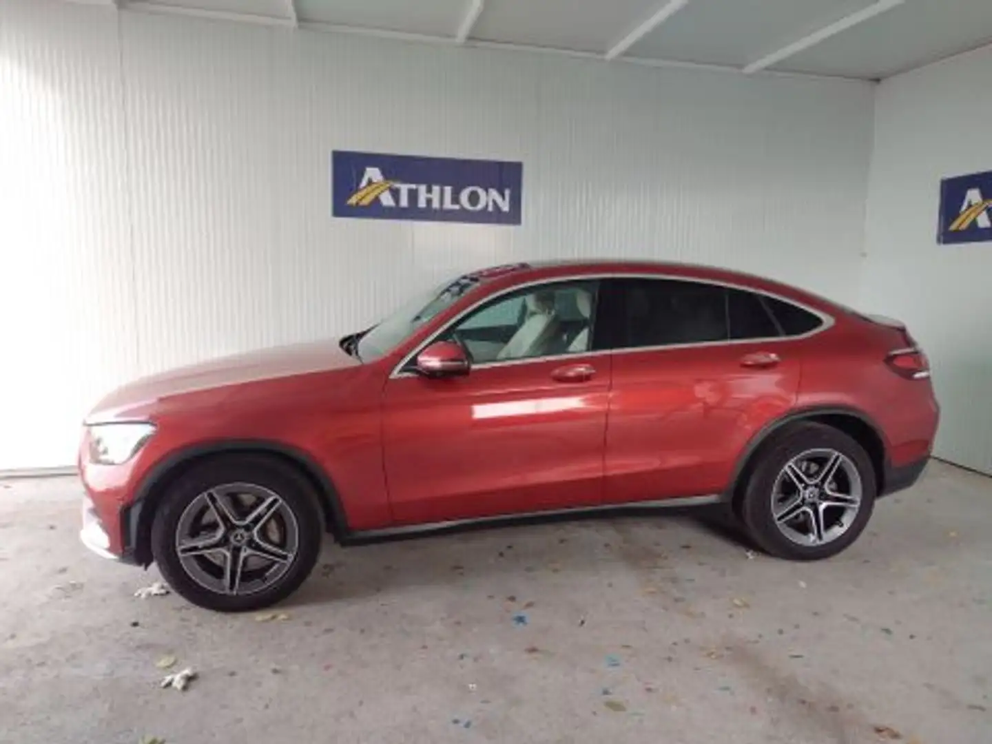 Mercedes-Benz GLC 300 Coupé 300d 4Matic 9G-Tronic Rouge - 2