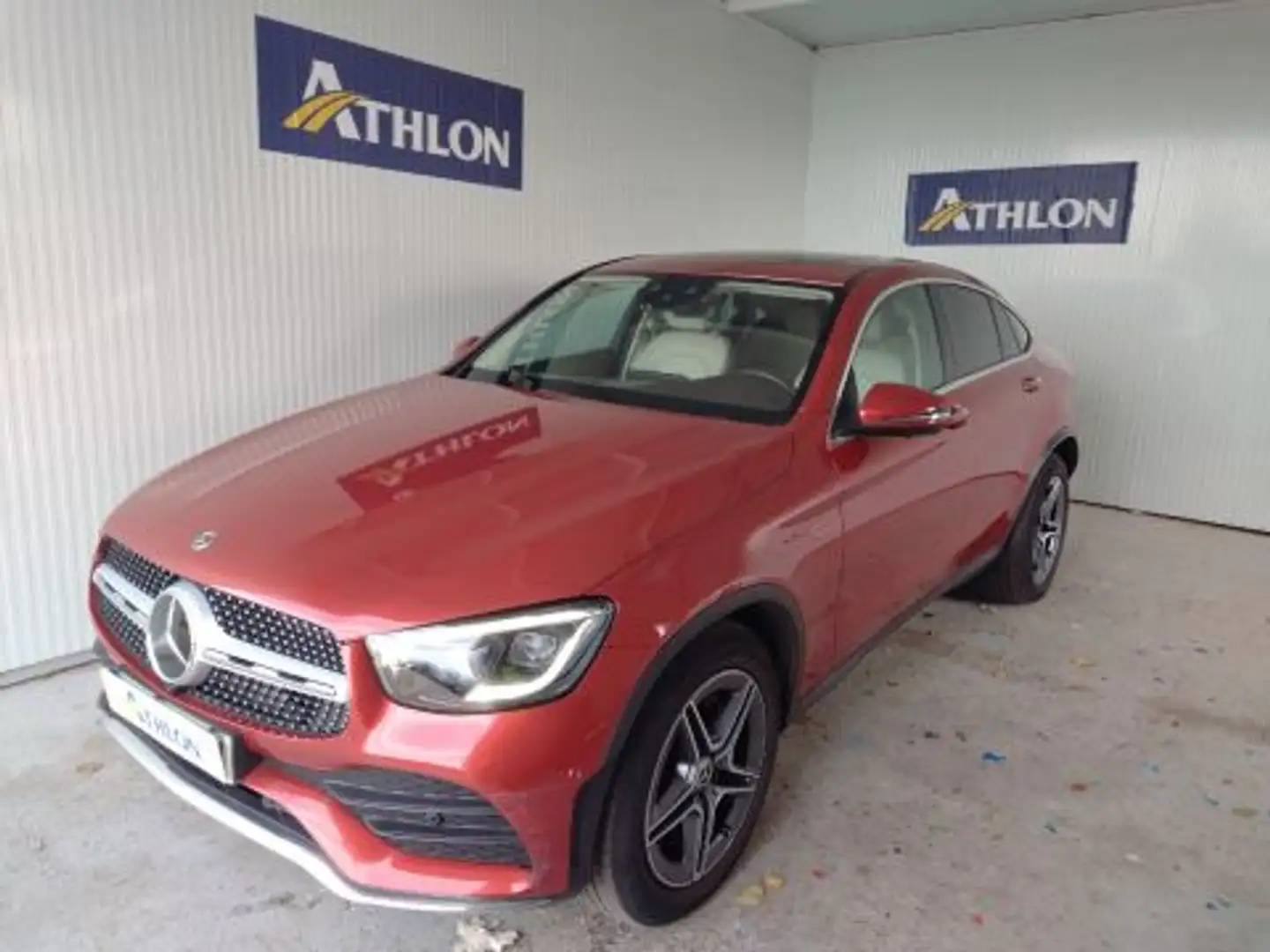Mercedes-Benz GLC 300 Coupé 300d 4Matic 9G-Tronic Rouge - 1