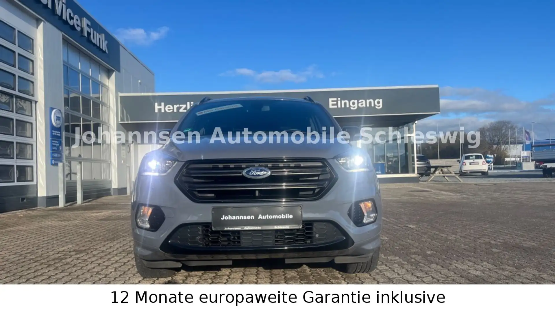 Ford Kuga ST-Line,LED,AHK,Klima,Kamera,AppleCar,Leder Grau - 2