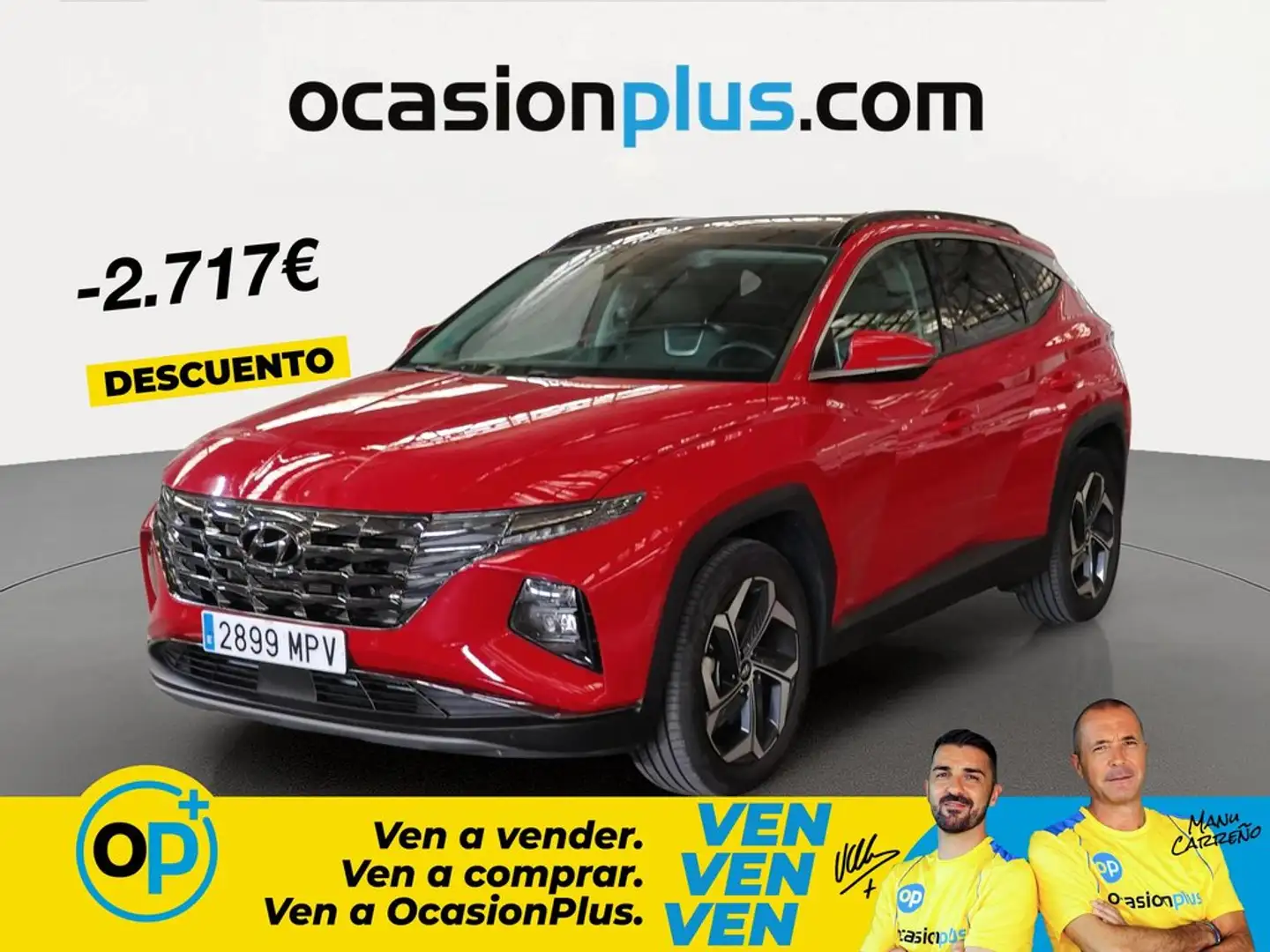 Hyundai TUCSON 1.6 TGDI HEV Style 4x4 AT Rojo - 1