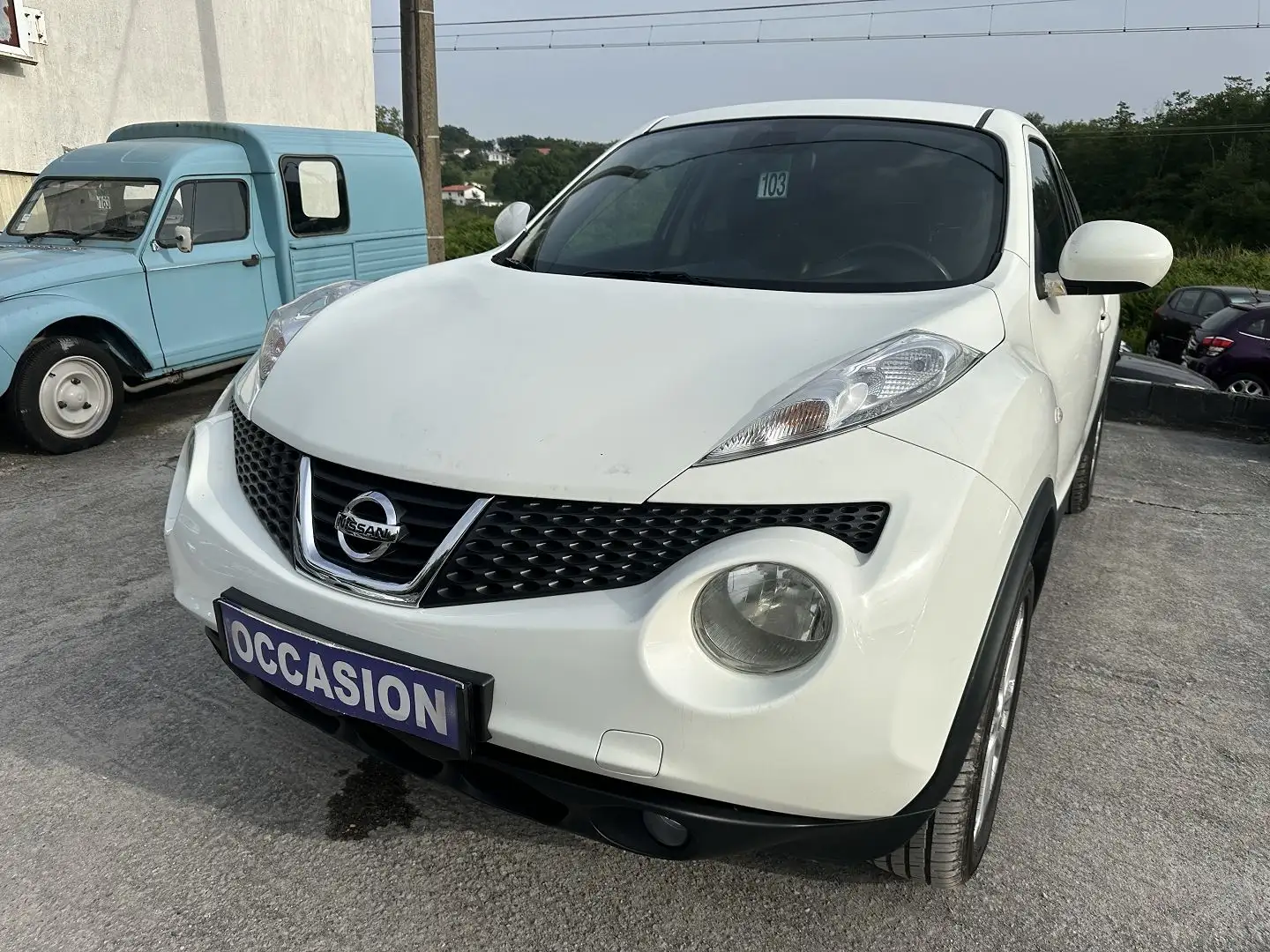 Nissan Juke 1.5 DCI 110CH FAP TEKNA Blanc - 2