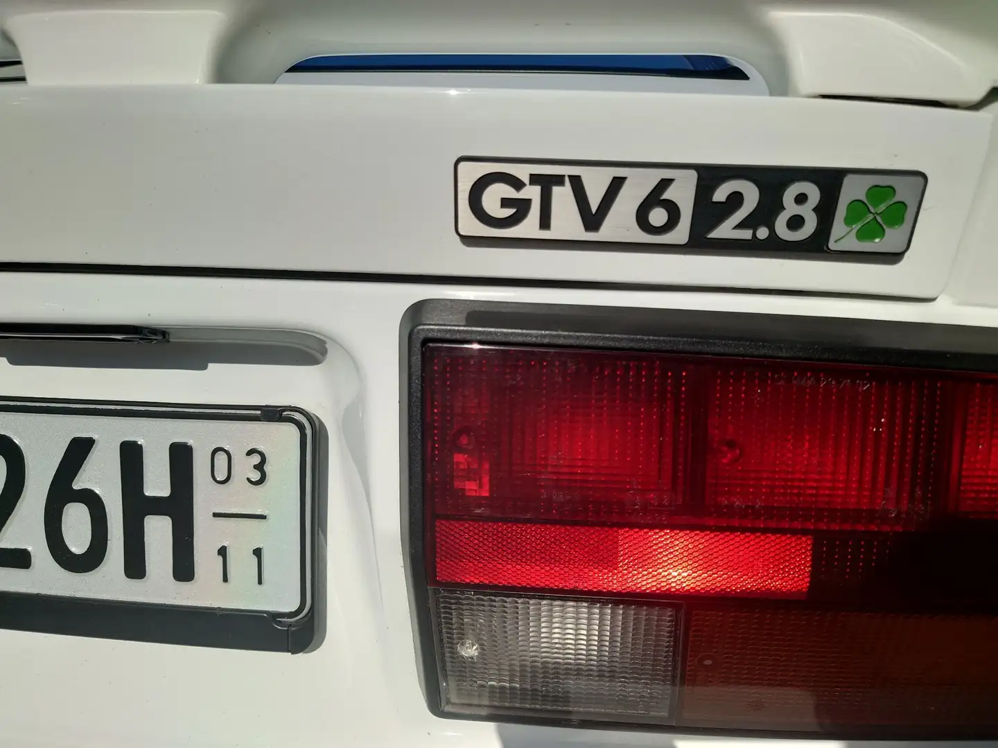 Alfa Romeo GTV 6/2.8 Wit - 2
