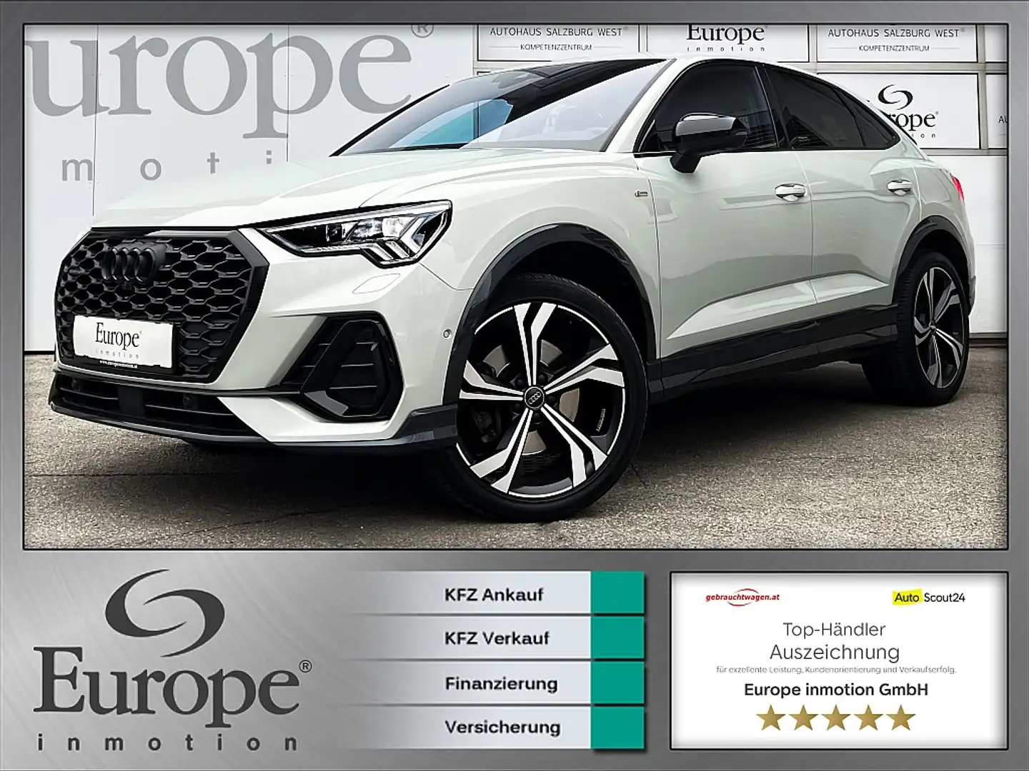 Audi Q3 Sportback 45 TFSI qu./S-Line/360/Stdhzg./Optik/ Grau - 1