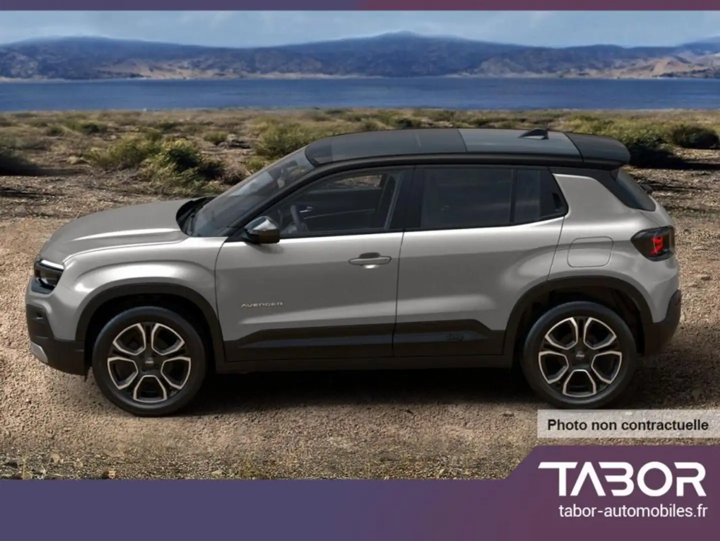 Jeep Avenger 1.2 GSE 100 Summit cuir pano GPS Gris - 2