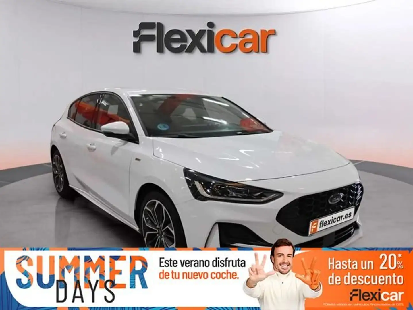 Ford Focus 1.0+Ecob.+MHEV+114kW+Active+Design+SIP Blanc - 1