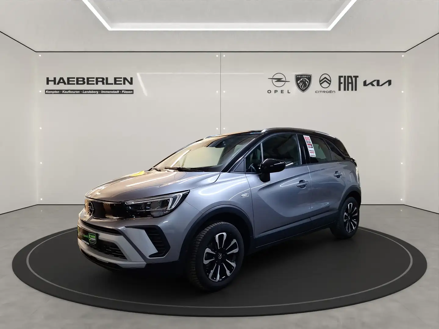 Opel Crossland 1.2 Turbo Elegance FLA SpurH LM LED Gris - 2