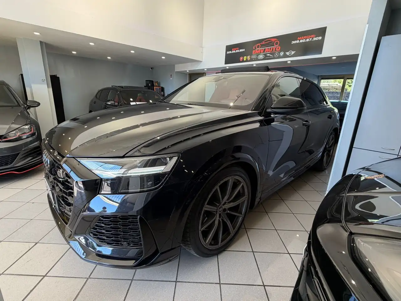 AUDI RSQ8 TFSI V8 QUATTRO HYBRIDE - 600ch - TOIT PANORAMIQUE - CAMÉRA D'AIDE AU STATIONNEMENT - HAYON ARRIÈRE ÉLECTRIQUE - SELLERIE CUIR