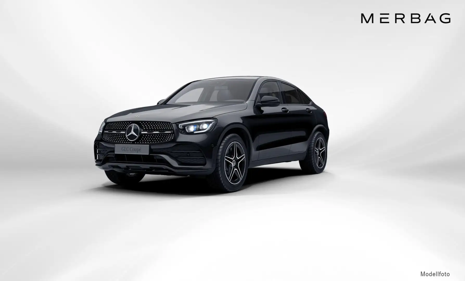 Mercedes-Benz GLC 220 d 4MATIC Coupé Schwarz - 1