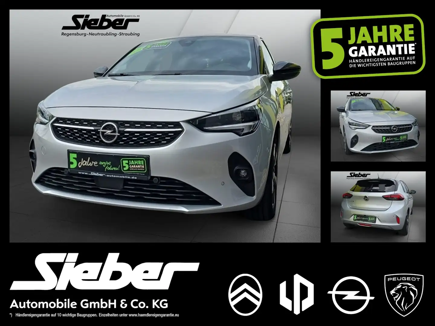 Opel Corsa-e Elegance *LED-Matrix*PDC*3-PH-OBC* Silber - 1
