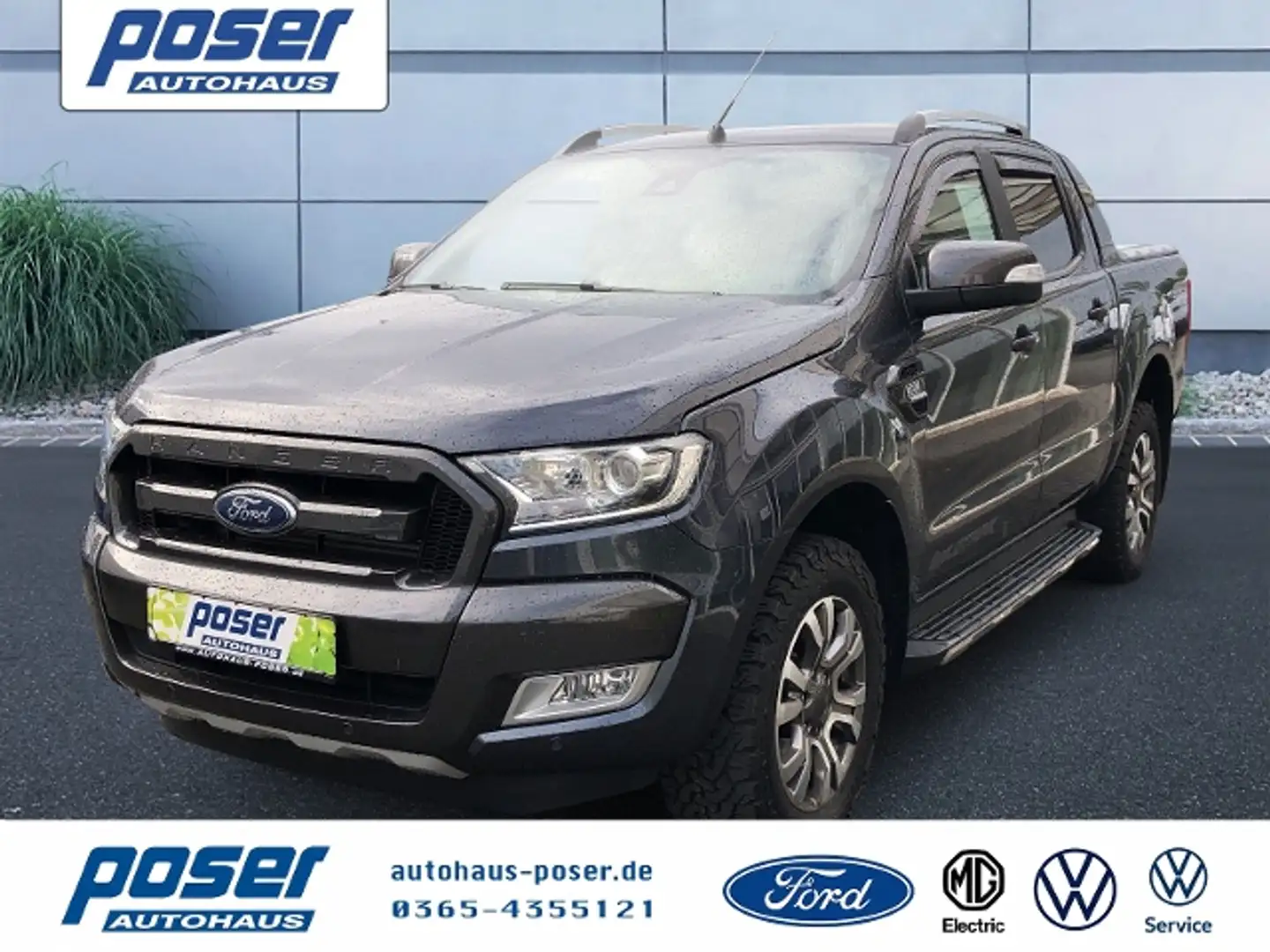 Ford Ranger Wildtrak Doppelkabine 4x4 KLIMA NAVI Gris - 1