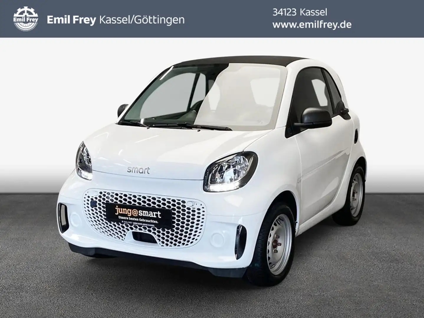 smart forTwo fortwo coupe EQ**22 kW Lader** Weiß - 1