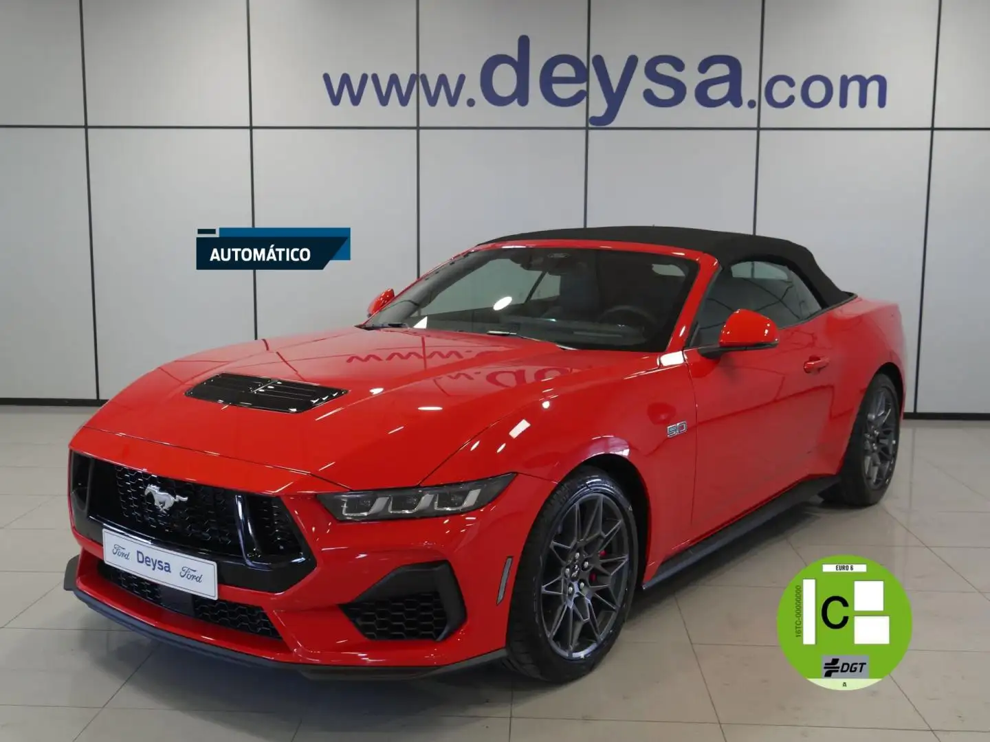 Ford Mustang 5.0 Ti-VCT V8 331KW  GT AT(Conv.) Rojo - 1