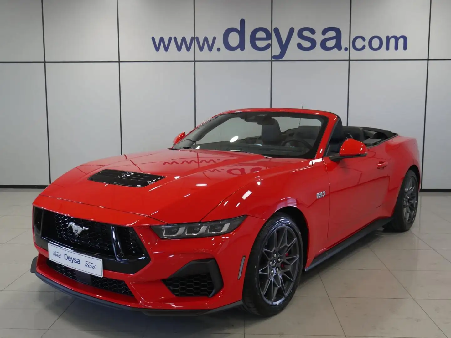 Ford Mustang 5.0 Ti-VCT V8 331KW  GT AT(Conv.) Rojo - 2