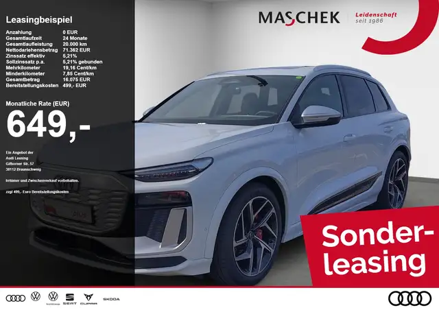Audi SQ6 e-tron e-tron 113UPE AHK Pano Sportsitzplus HUD B&O B&O A