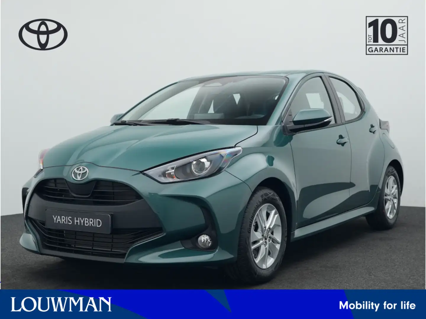 Toyota Yaris 1.5 Hybrid 115 Active | NIEUW & DIRECT LEVERBAAR | Groen - 1