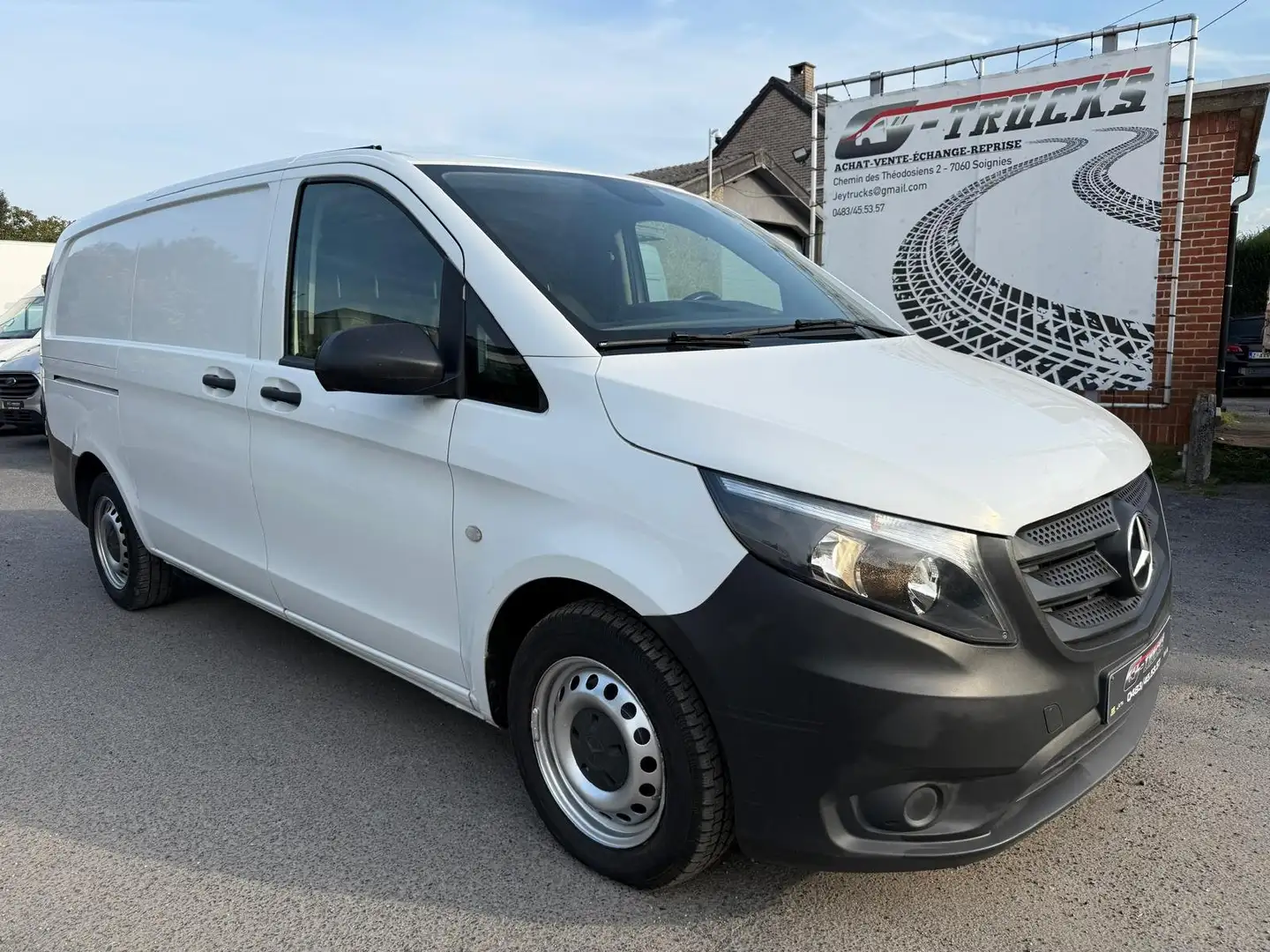 Mercedes-Benz Vito long chassis 114cdi cuir!!! Blanc - 1