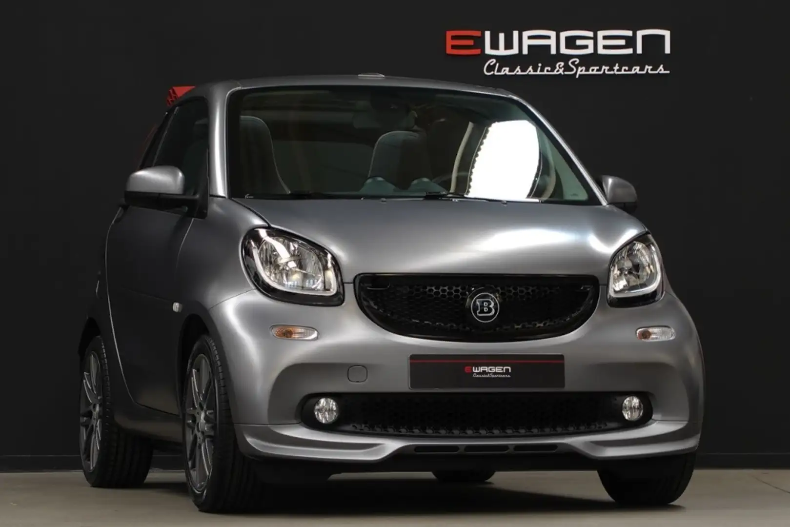 smart forTwo Cabrio 80 Brabus Aut. Gris - 1