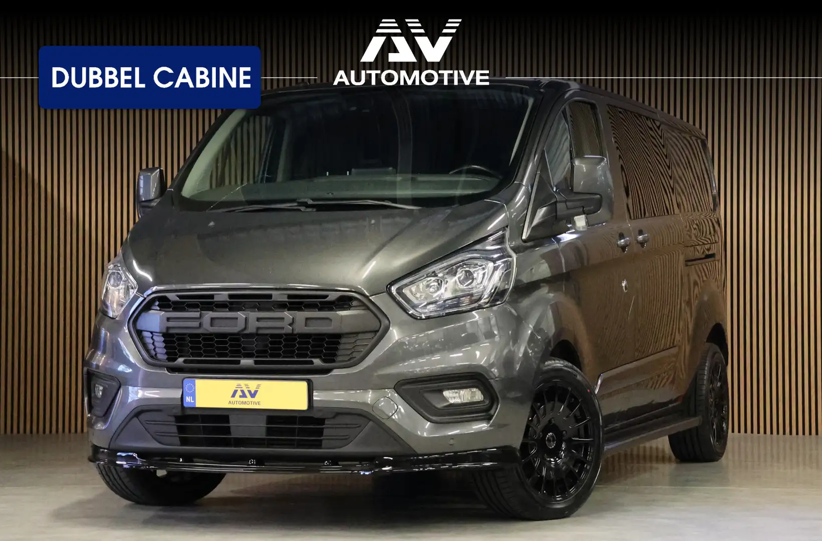 Ford Transit Custom 320 2.0 TDCI L2H1 Limited DC | 6-Zitter | Navigati Grey - 1