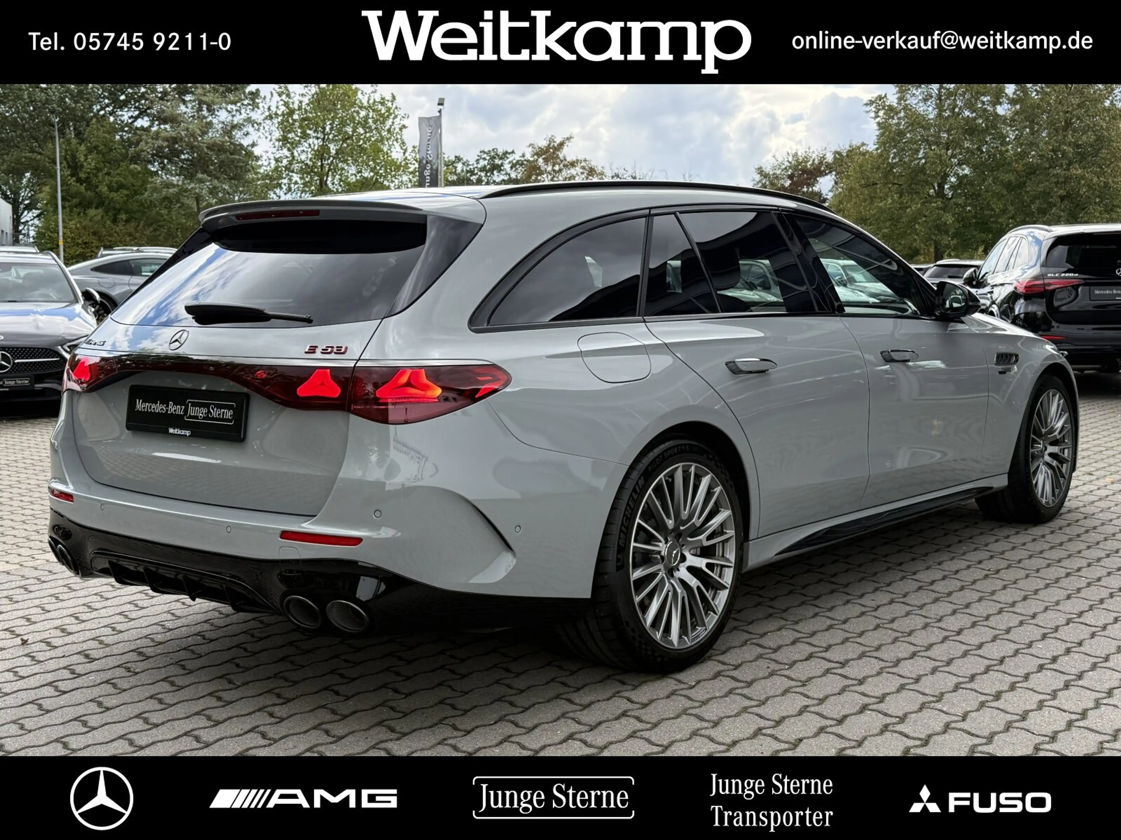 Mercedes-Benz E 53 AMG AMG E 53 4MATIC+ T PANO+AHK+BURMESTER 4D+HEAD-UP — photo 6