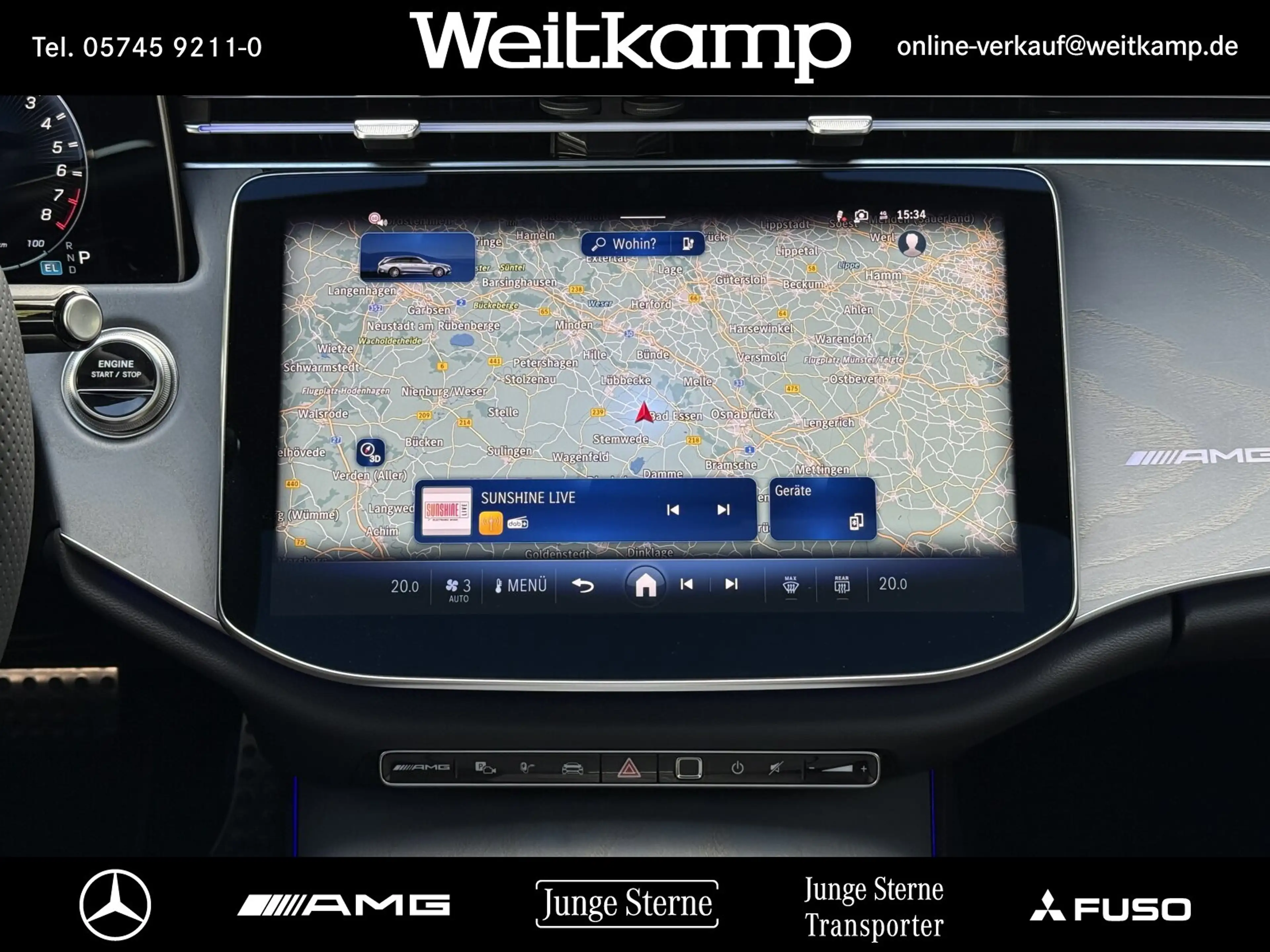 Mercedes-Benz E 53 AMG AMG E 53 4MATIC+ T PANO+AHK+BURMESTER 4D+HEAD-UP — photo 13