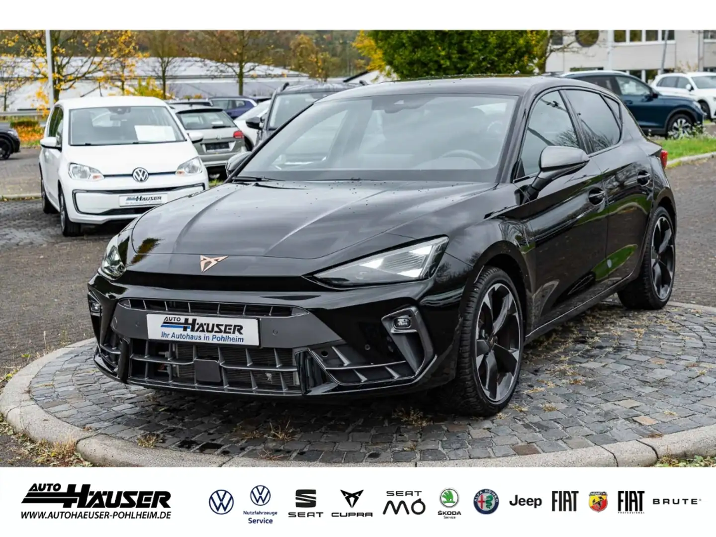 CUPRA Leon 1.5 eTSI DSG NAVI KAMERA PARK ACC LED FULL-LINK Schwarz - 1