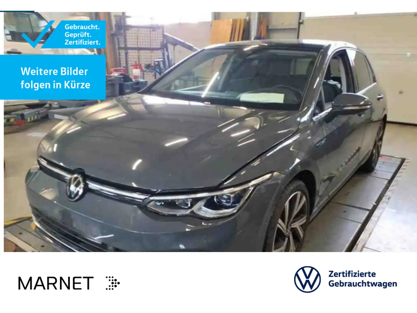 Volkswagen Golf VIII 2.0 TDI DSG Style*Navi*AHK*StHzg*Pano* Grau - 1