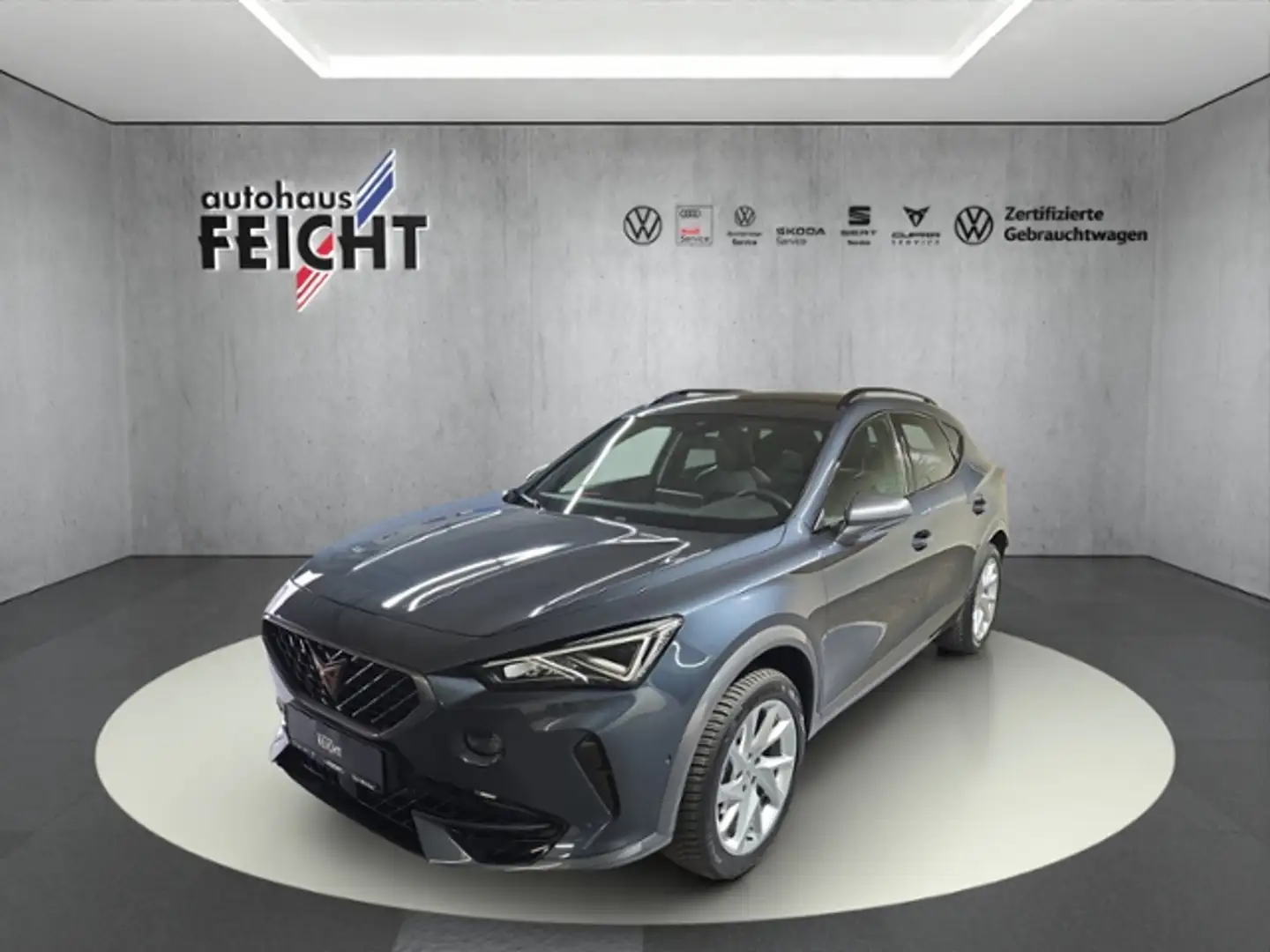 CUPRA Formentor 1.5 TSI LED+NAVI+PARKLENK+AHK+ACC+GJR Gris - 1