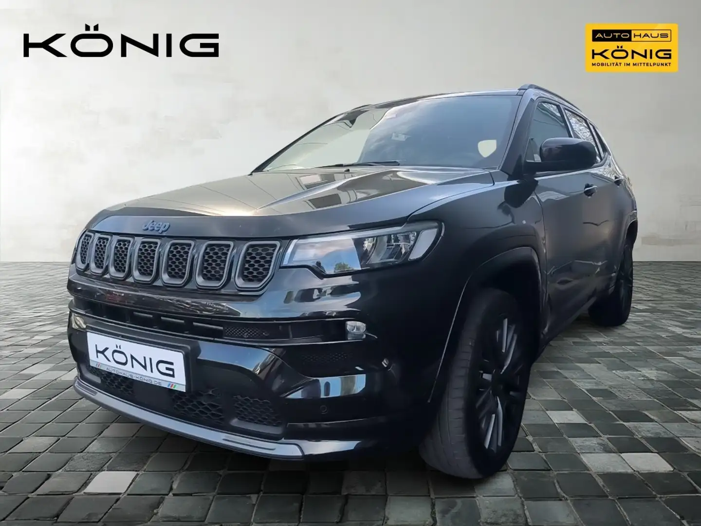 Jeep Compass 1.3 PHEV S MY21 Automatik*Leder*Navi*PDC Noir - 1