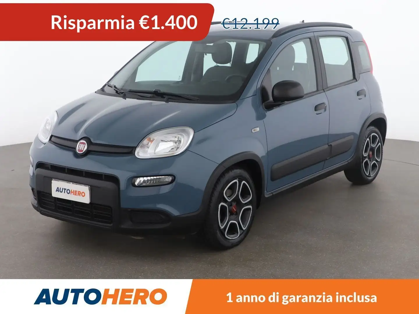 Fiat Panda 1.0 Mild-Hybrid City Life MHEV Blu/Azzurro - 1