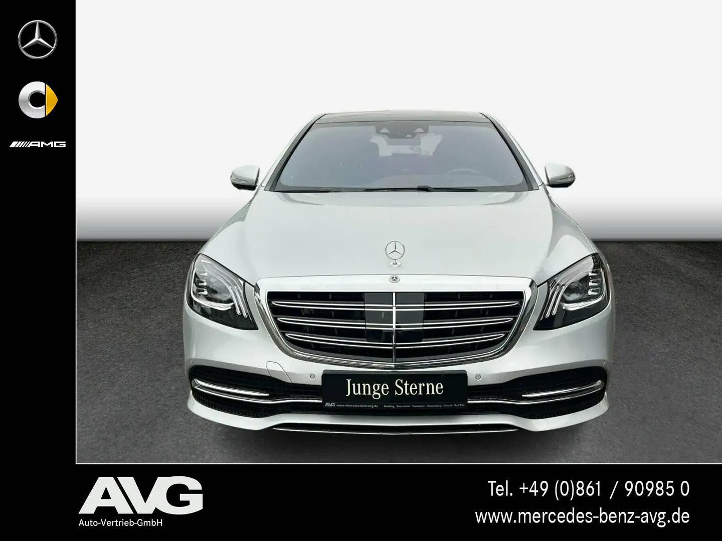 Mercedes-Benz S 560 S 560 4M Lim. lang COMA. 360° RFK Pano Multi LED Argento - 2