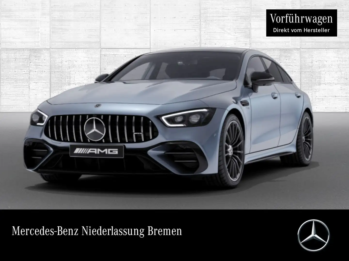 Mercedes-Benz AMG GT 43  Cp. 4M Perf-Abgas Fahrass WideScreen Blau - 1