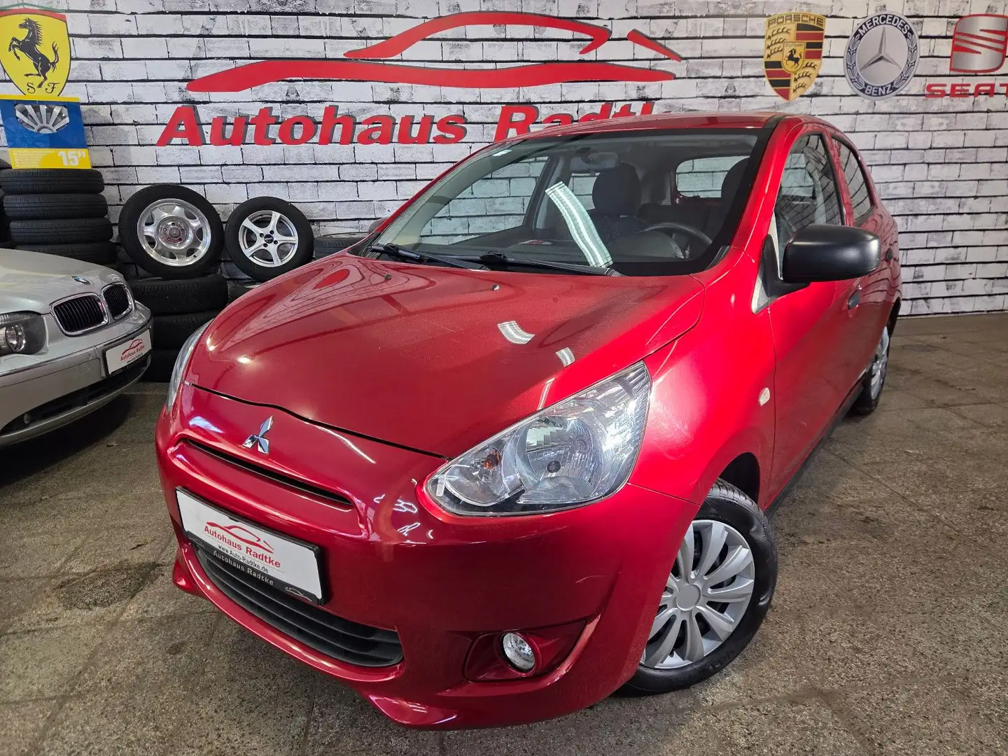 Mitsubishi Space Star Klassik Kollektion*45.000 KM*Tüv NEU* Rot - 1