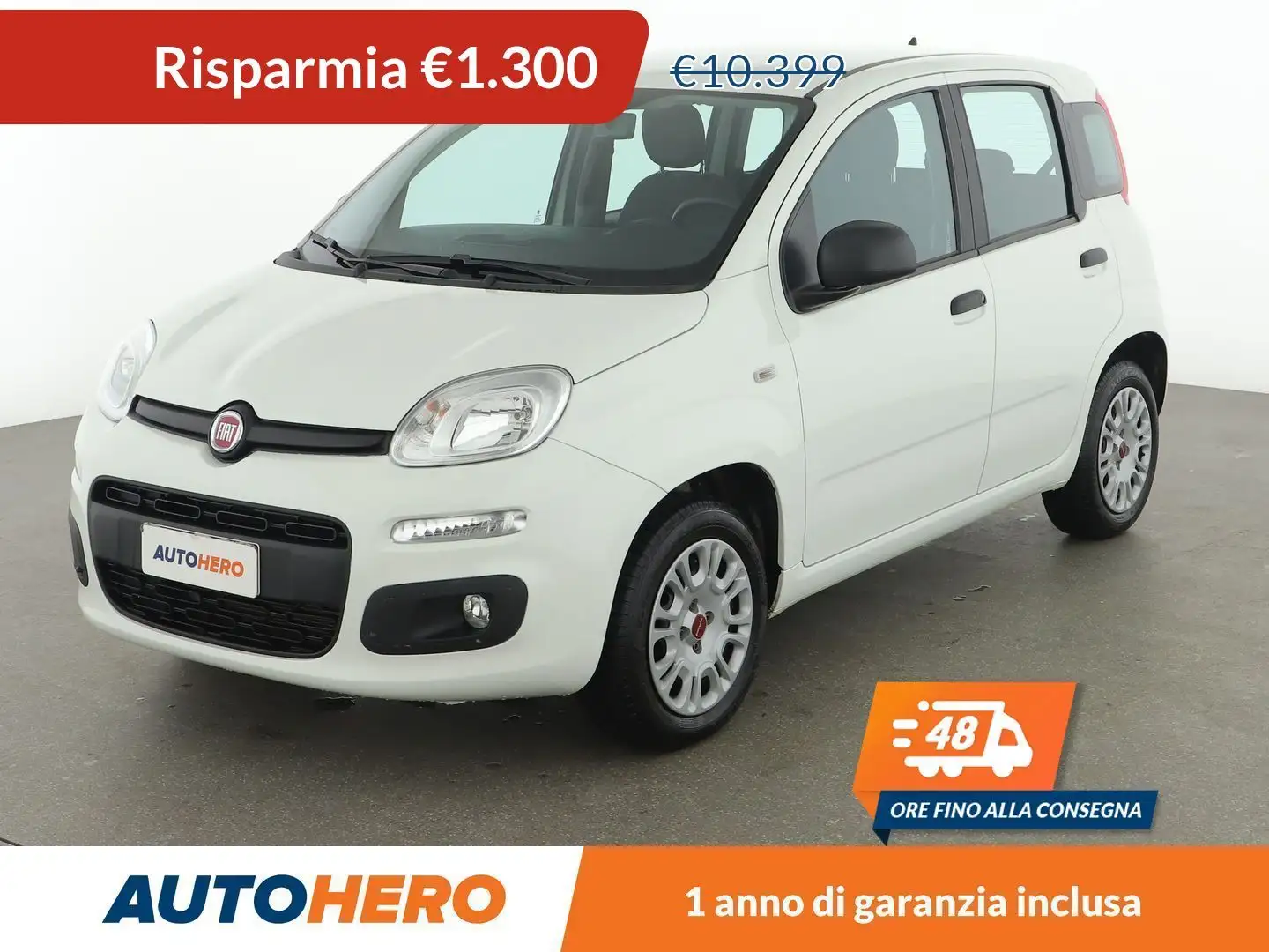 Fiat Panda 1.2 Easy Bianco - 1