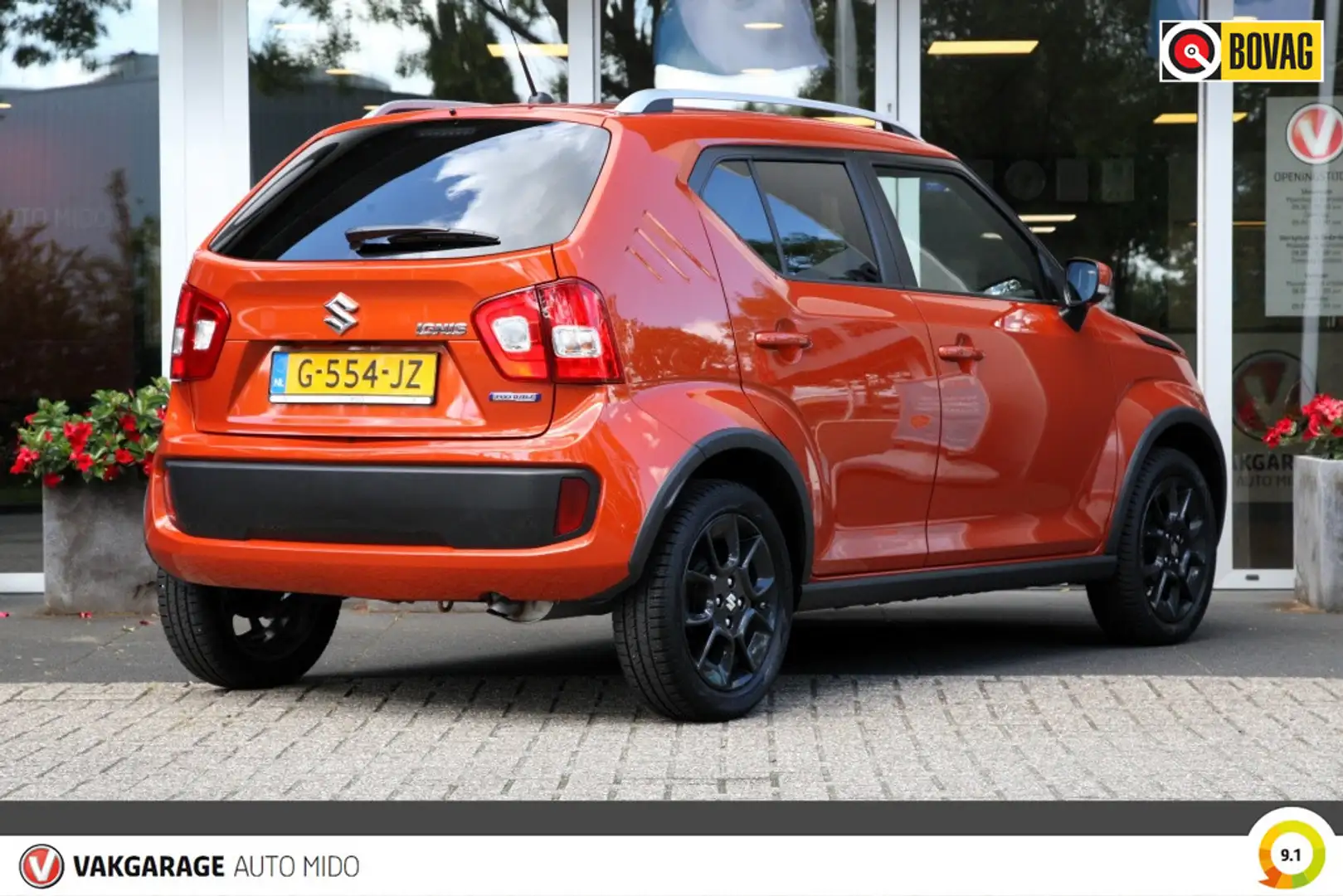 Suzuki Ignis 1.2 Smart Hybrid Stijl | 1e eigenaar | NLD auto Orange - 2