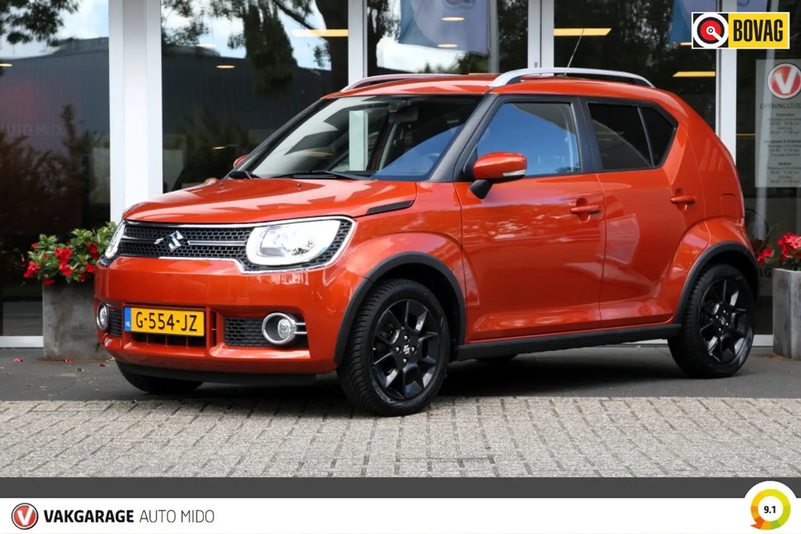 Suzuki Ignis 1.2 Smart Hybrid Stijl | 1e eigenaar | NLD auto Orange - 1