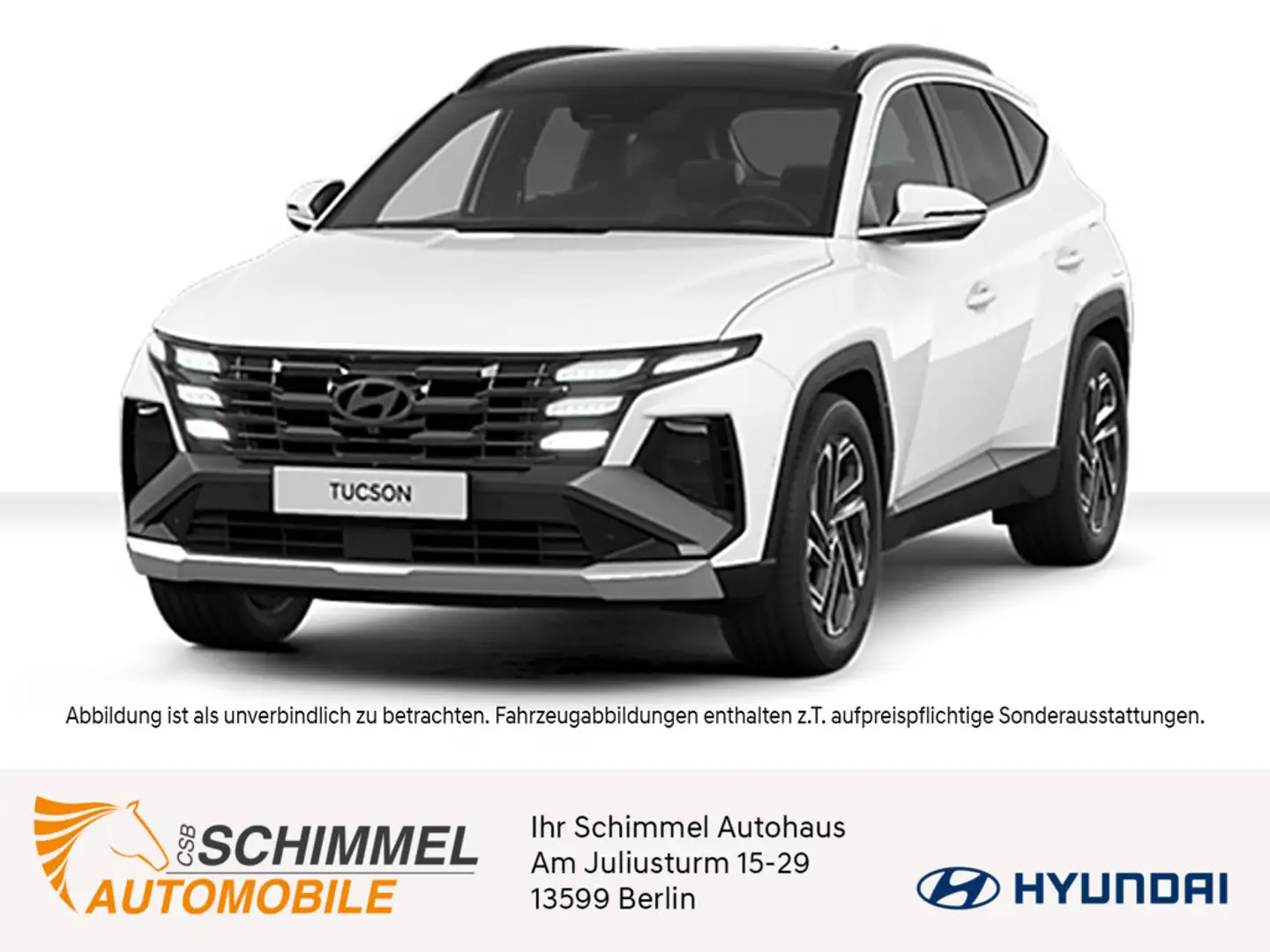 Hyundai TUCSON PRIME MY23 1,6 l Mild-Hybrid NAVI LED Weiß - 1