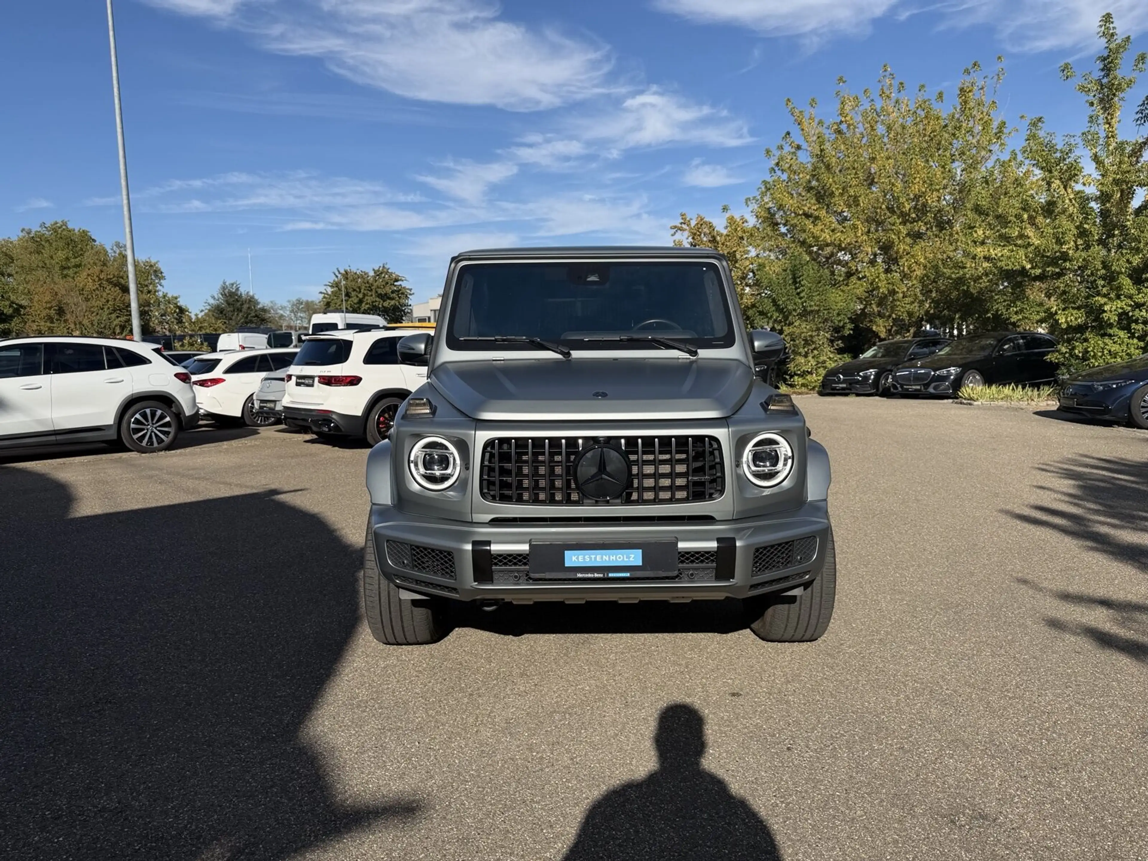 Mercedes-Benz G 500 G500 AMG MattGrauFolierung+ECE-AGA+AHK+360°+Massage — photo 2