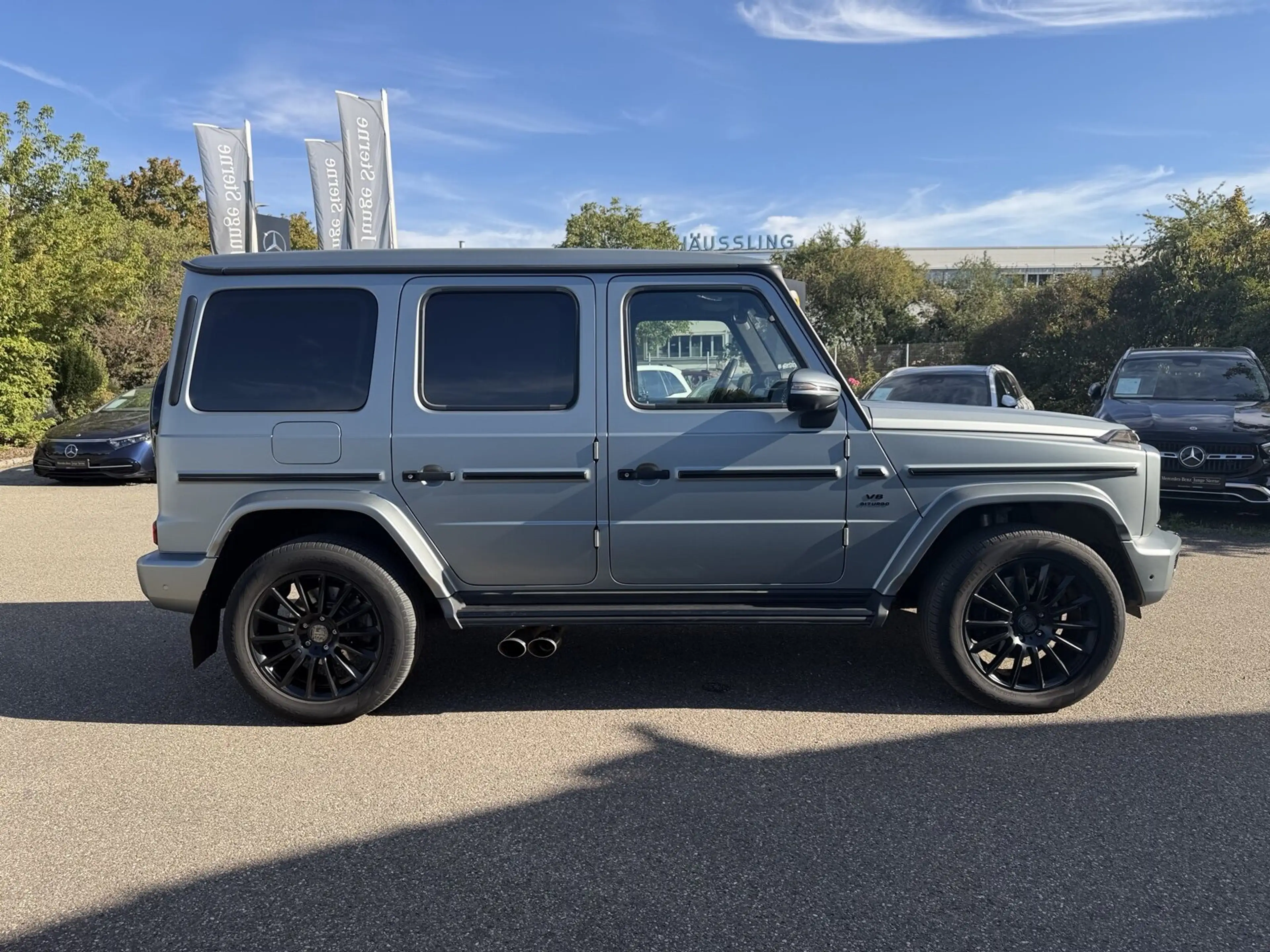 Mercedes-Benz G 500 G500 AMG MattGrauFolierung+ECE-AGA+AHK+360°+Massage — photo 4