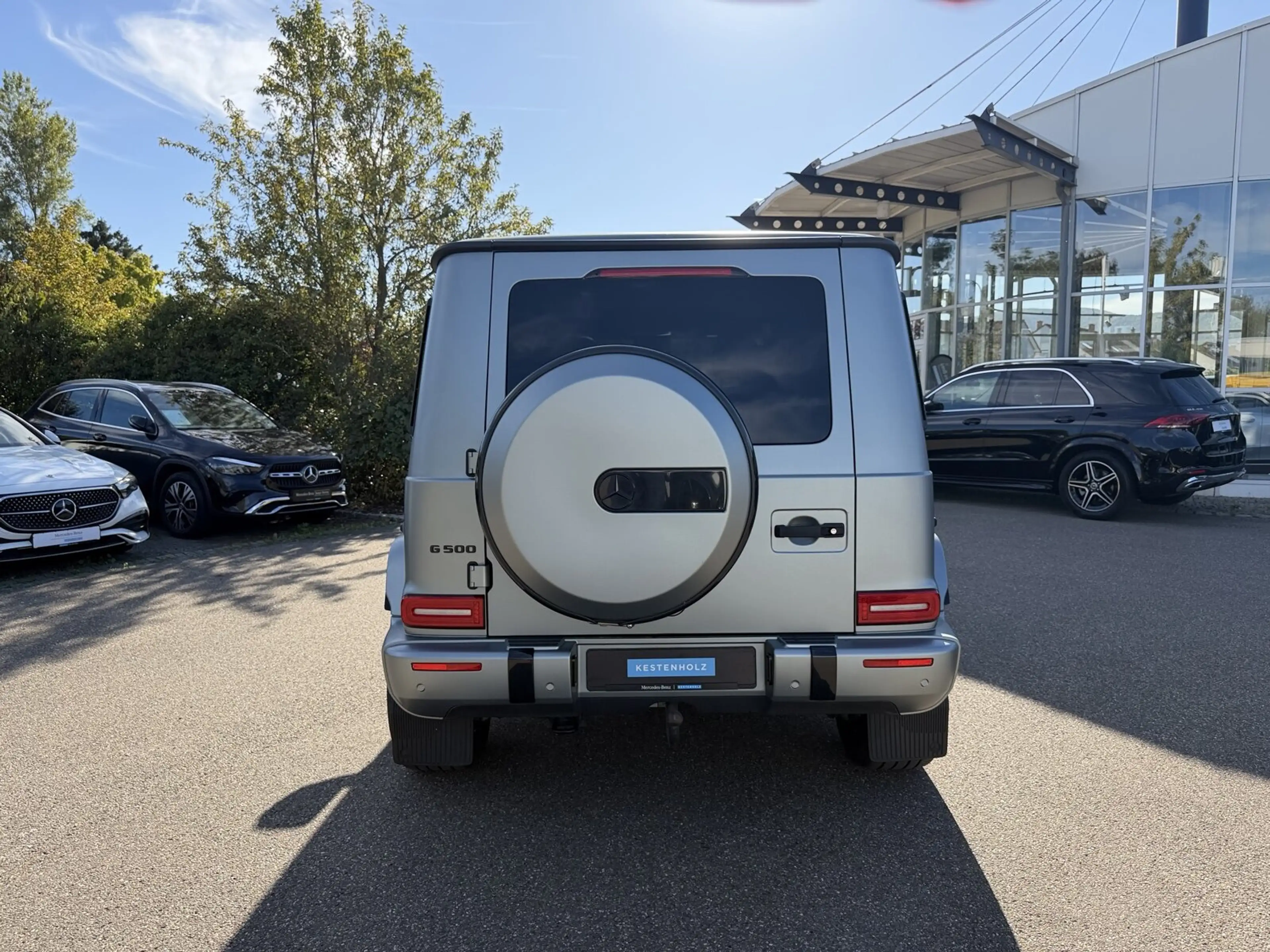 Mercedes-Benz G 500 G500 AMG MattGrauFolierung+ECE-AGA+AHK+360°+Massage — photo 6