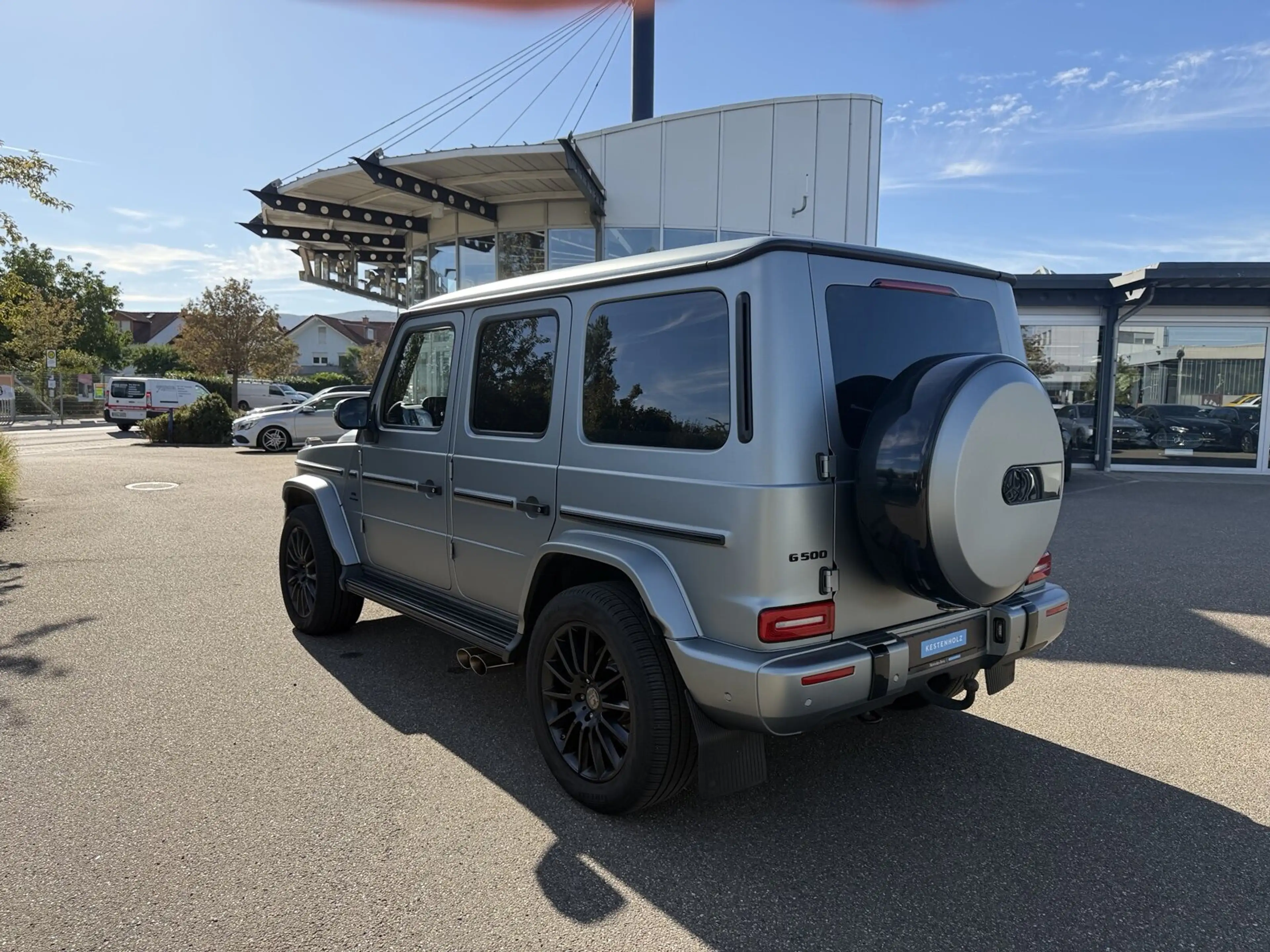 Mercedes-Benz G 500 G500 AMG MattGrauFolierung+ECE-AGA+AHK+360°+Massage — photo 7